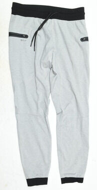BYLT Premium Joggers Mens Large Gray Pull-On Drawstring Athletic Fit Stretch